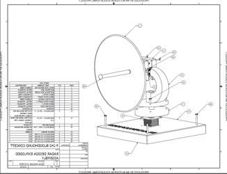 Radar Design Exploded Assembly