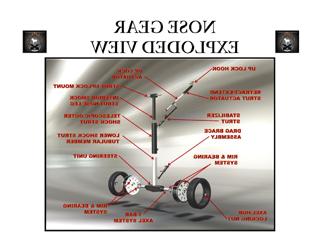 Nose Gear Exploded View