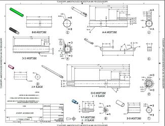 Mechanical Pencil Parts Sheet 1